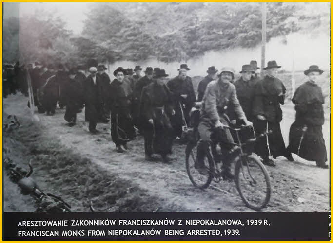 Franciscan Monks being Arrested